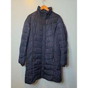 Tommy hilfiger coat women Puffer Down Coat M Navy Water resistant - Note‎